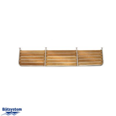 Mouillage - NA - Plateforme de bain en teck partie médiane flexible 1750-2600x600mm - PM2606030