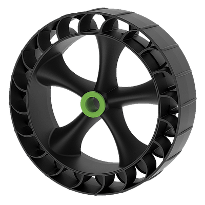 Pêche - NA - Roues anti crevaison pour chariot C-TUG SandTrakz - Paire