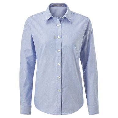 Équipage - NA - Chemise manches longues femme Oxford - Blue - 14