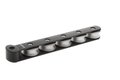 Boite à réas asymétrique de 5 réas en aluminium Ø50mm