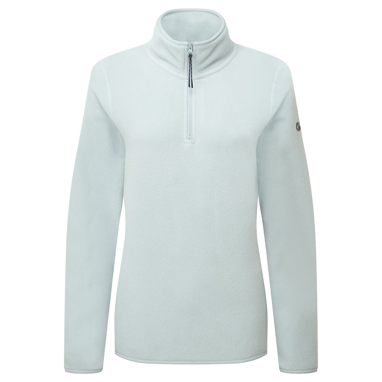 Polaire 1/4 zippée femme Pursuit - Light Grey - S