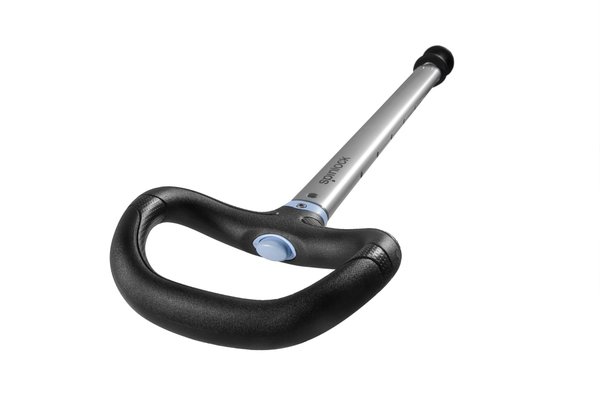 Accastillage et gréement - NA - Stick télescopique asymétrique avec diabolo 600-900mm silver