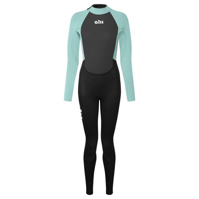 Équipage - NA - Combinaison femme Pursuit 4/3mm zip dorsal - Eggshell/Black - 10