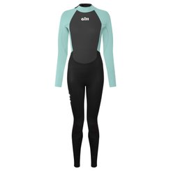 Équipage - NA - Combinaison femme Pursuit 4/3mm zip dorsal - Eggshell/Black - 10