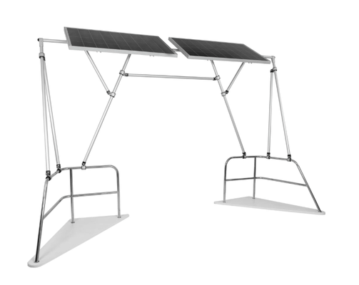 [Pas de famille] - [Pas de sous/famille] - Support de panneaux solaires 3,6m - Tube de 30mm - Jambe de force horizontale - Sans les supports de panneau solaire