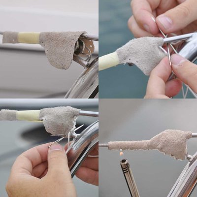 Vie à bord - NA - Protection en cuir pour chandelier - WLD1155