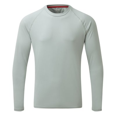 Équipage - NA - Tee shirt manches longues homme UV Tec - Medium Grey - S