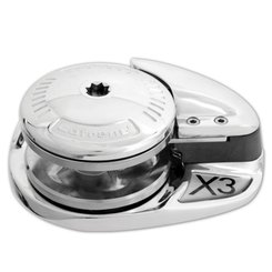 Mouillage - NA - Guindeau vertical X3 bronze chrome 1700W/24V chaine de 10mm ISO sans poupée