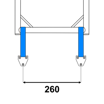Mouillage - NA - Echelle nervurée tube Ø400 - RIB400