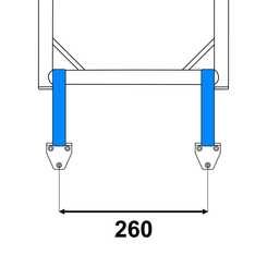 Mouillage - NA - Echelle nervurée tube Ø400 - RIB400