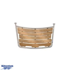 Mouillage - NA - Plateforme de bain voilier tube 32 mm 1090x600 mm teck - PT1006030