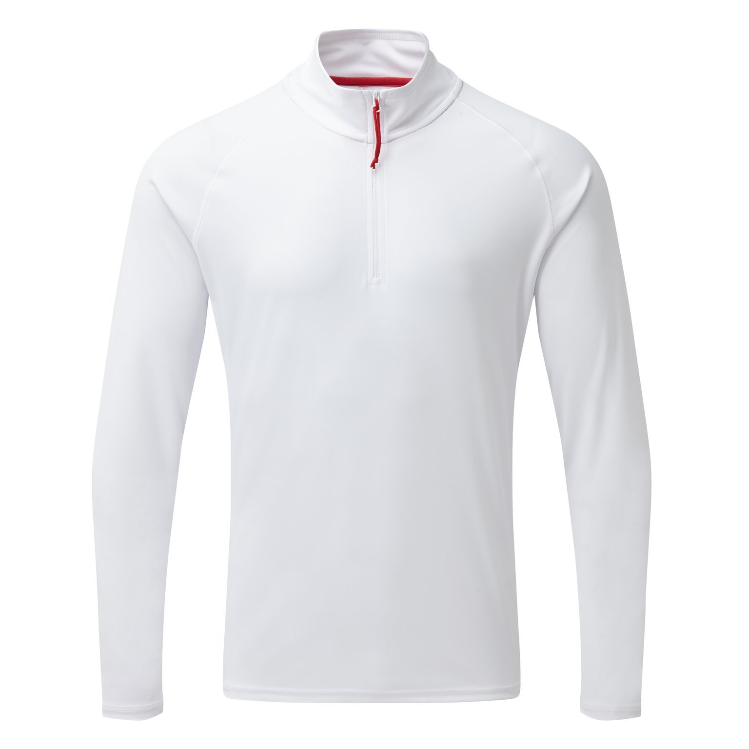 Tee shirt manches longues col zippé homme UV Tec - White - XS