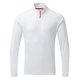 Tee shirt manches longues col zippé homme UV Tec - White - XXXL