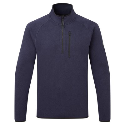 Équipage - NA - Knit Fleece 1/4 Zip Fleece - Navy - 3XL