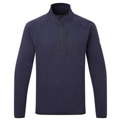 Équipage - NA - Knit Fleece 1/4 Zip Fleece - Navy - 3XL
