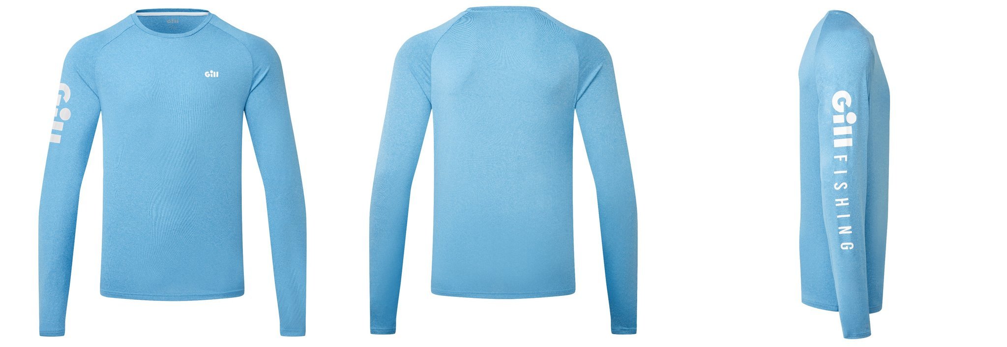 Tee shirt à manches longues Infinity - Mid Blue Melange - XS