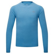 Équipage - NA - Tee shirt manches longues Pursuit - Blue Melange - M