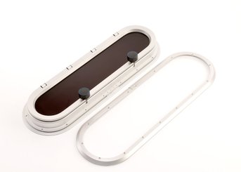 Accastillage et gréement - NA - Hublot circulaire ouvrant 600x175mm
