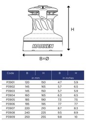 Accastillage et gréement - NA - Protection de winch taille 4 - Ø160mm - H=165mm
