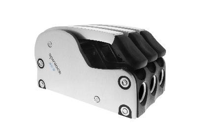 Accastillage et gréement - NA - Bloqueur XCS triple Ø8-14mm 1000kg silver