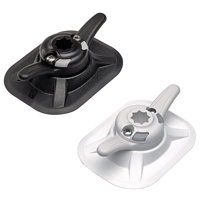 Pêche - NA - Receveur taquet CleatPort RIBMount - Blanc et 3M VHB inclus