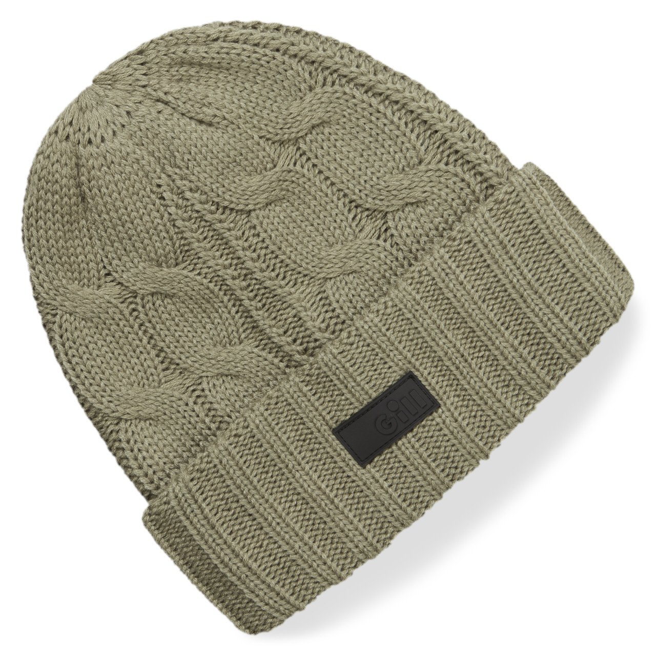 Bonnet flottant en maille torsadée - Sage