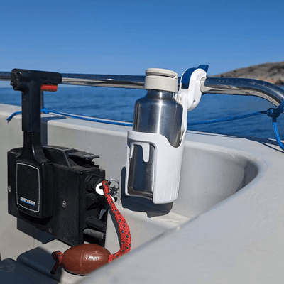 Vie à bord - NA - Pivotion Support blanc pour canettes - Diamètre 70mm - 40821 / PIV9497