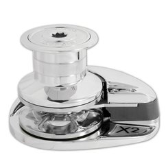 Mouillage - NA - Guindeau vertical X3 bronze chrome 1700W/12V chaine de 10mm ISO avec poupée